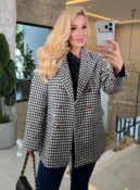 blazer premium grosso xadrez 3803