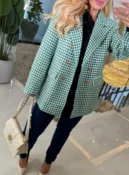 blazer premium grosso xadrez 3803