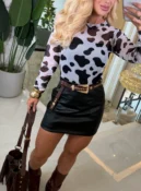 blusa canelado c/ metal valeria 3726