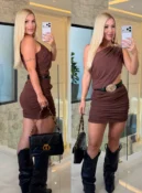 colete suede c/ pelo milena 3859