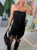 conjunto franja suede c/bojo 3869