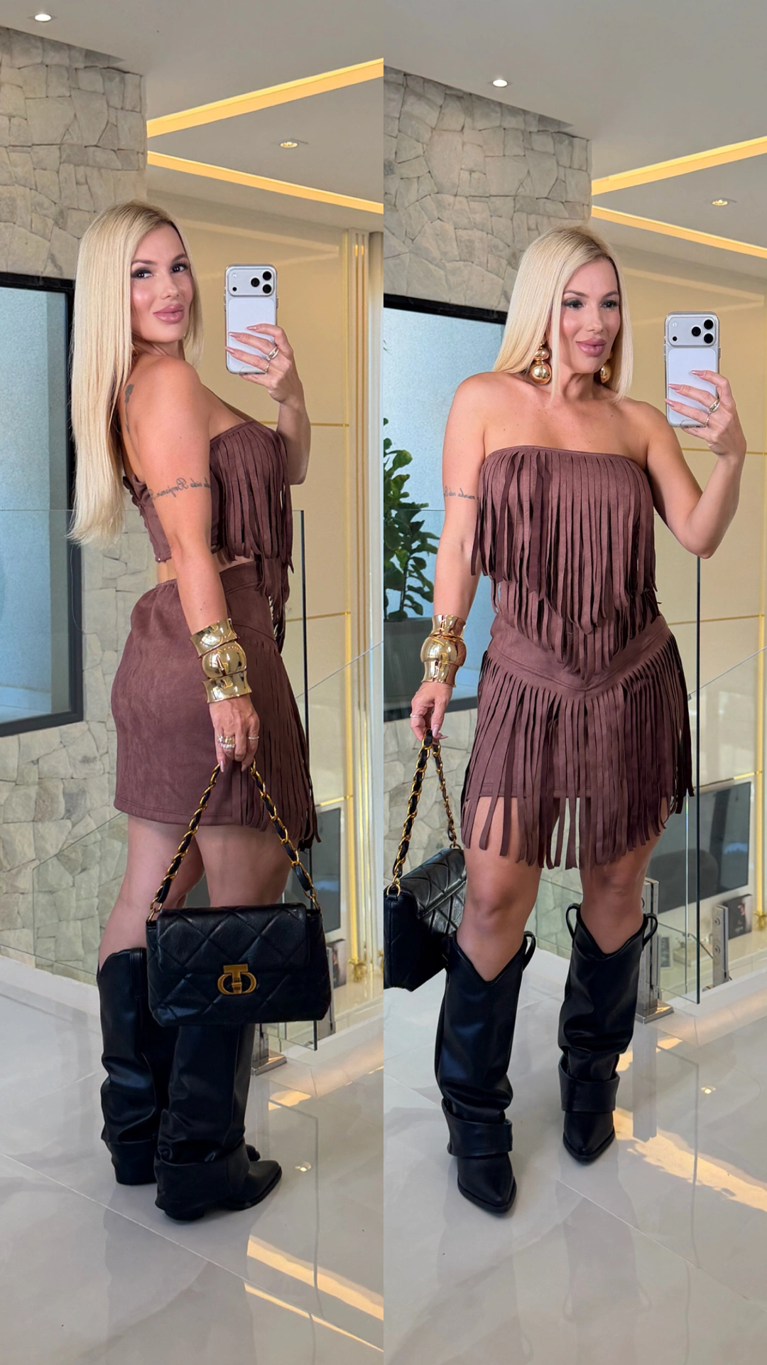 conjunto franja suede c/bojo 3869 conjunto franja suede c/bojo 3869