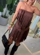 conjunto franja suede c/bojo 3869