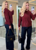 blusa chenille 3884
