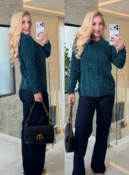 blusa chenille 3884