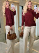 blusa chenille 3884