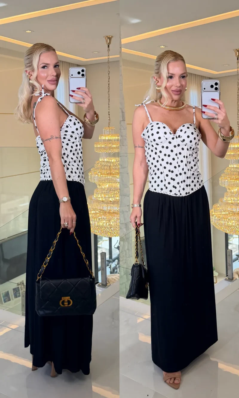 corselete emilly bolinha 4177