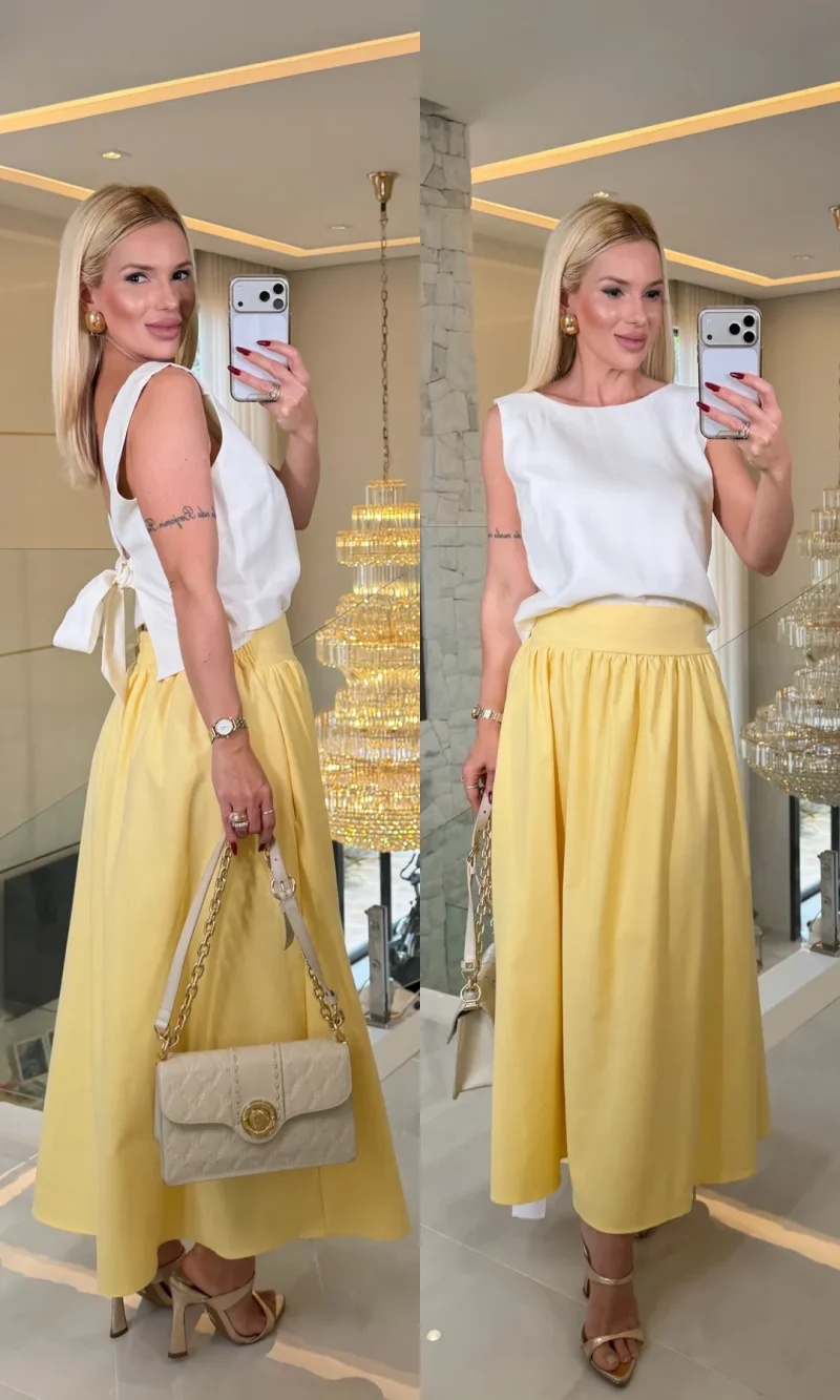 blusa laura de laço 4234