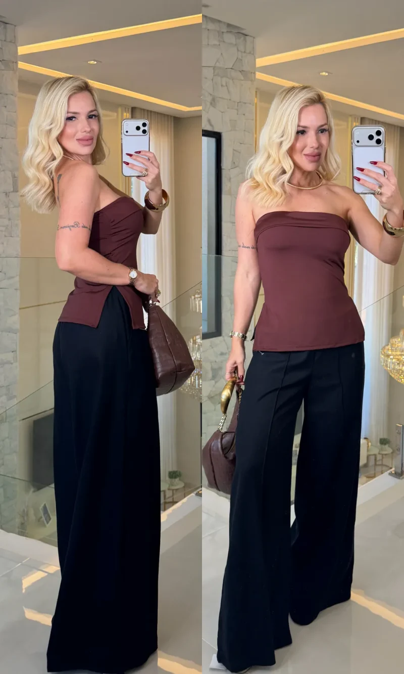 blusa tábata básica tomara que caia 4151